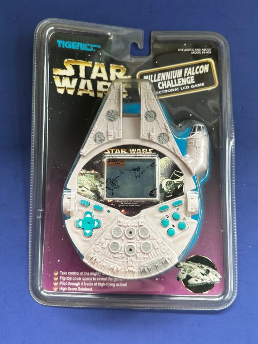Tiger Star Wars Millennium Falcon LCD Game 88-005 Sealed